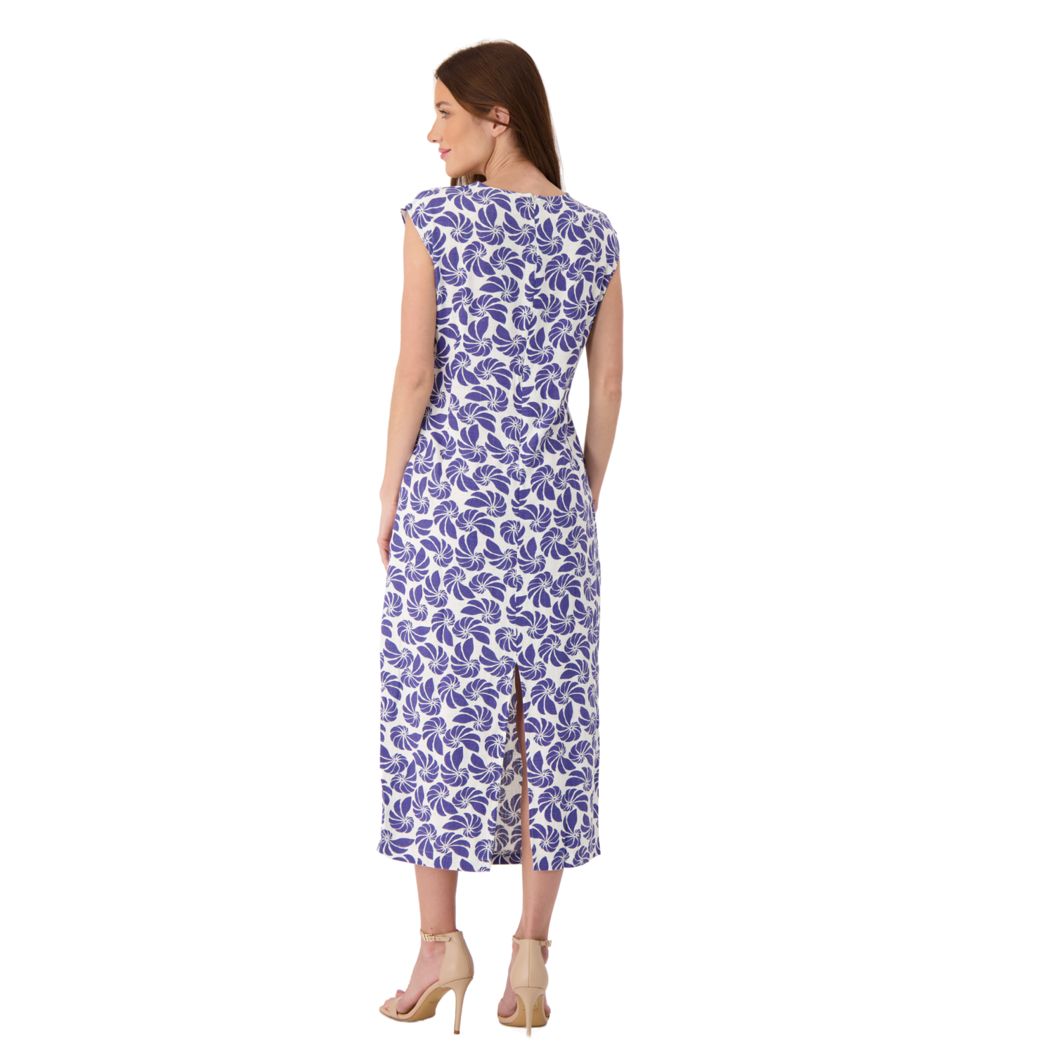 Ana Floral Linen print