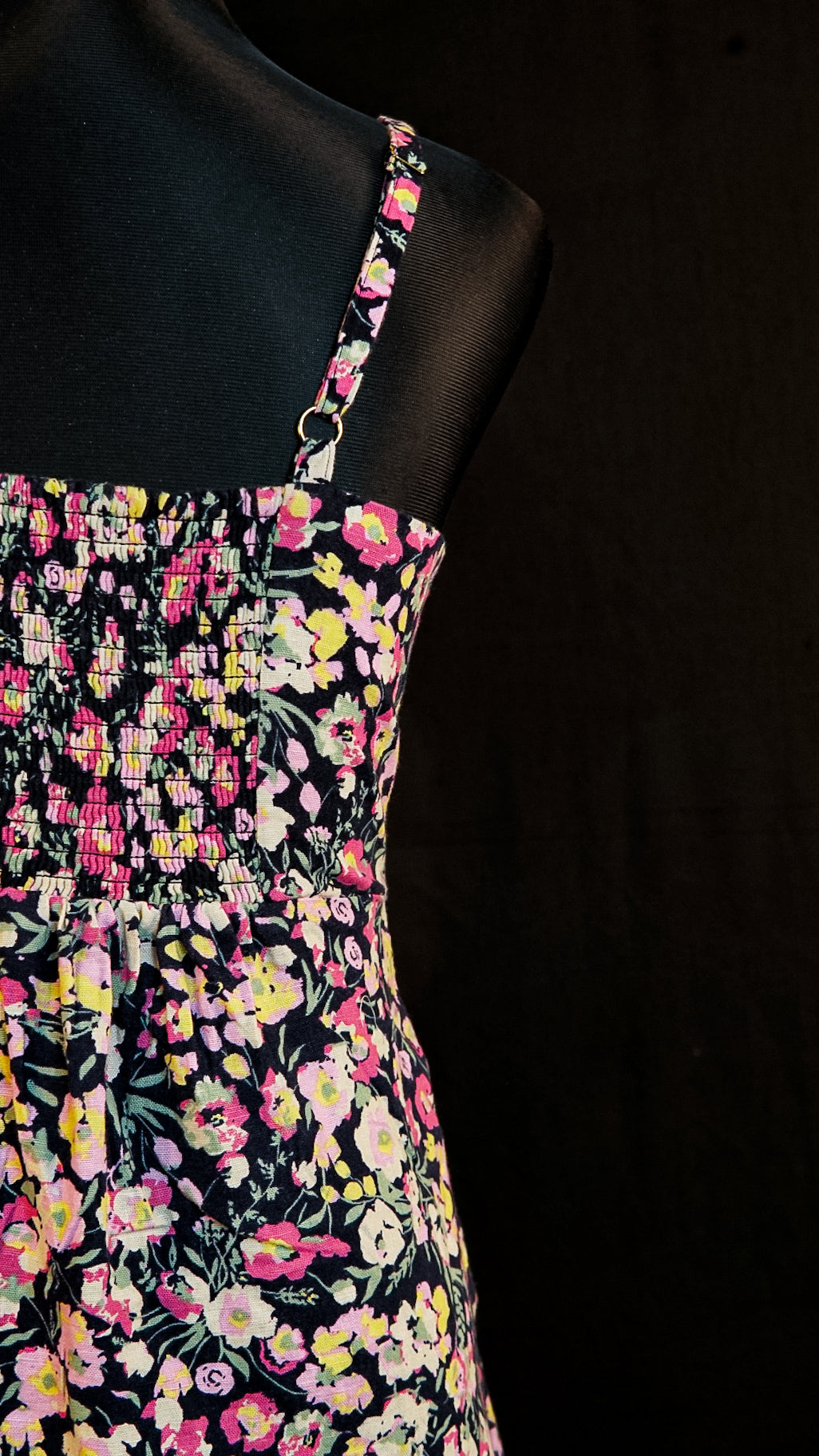 Smoked Linen short dress