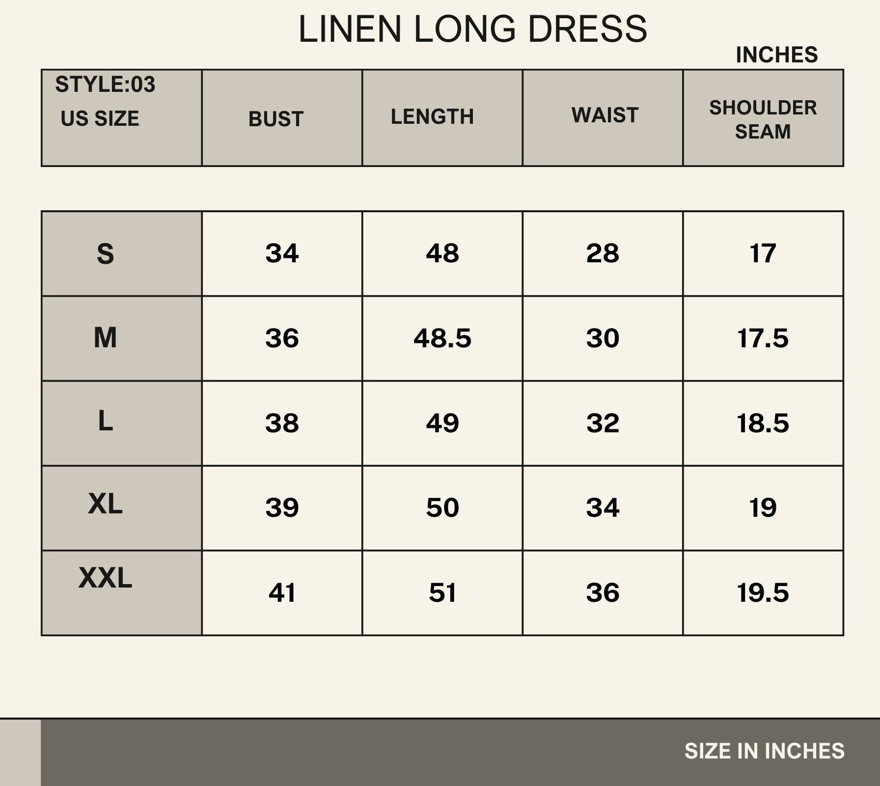 Linen Elara Belle Gown