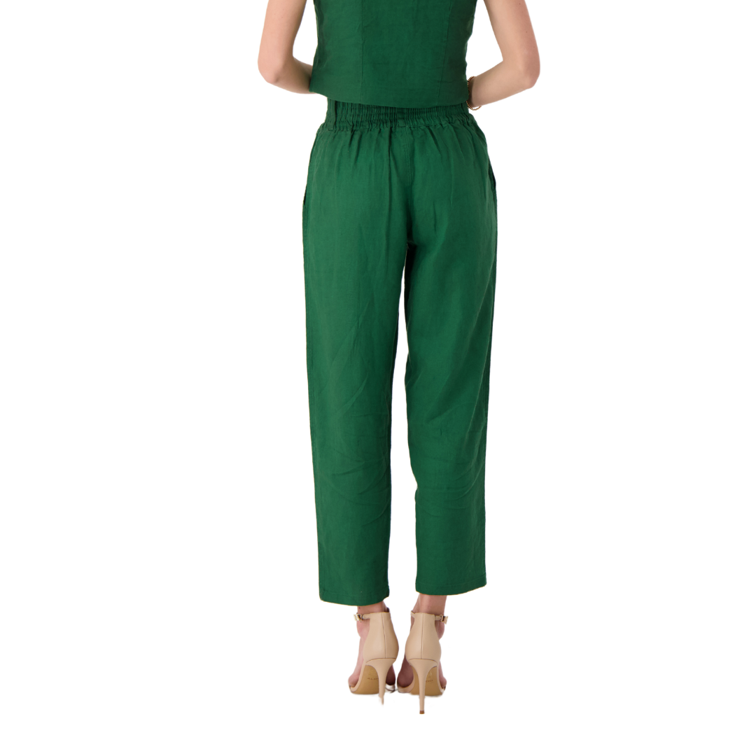 Sienna Verde Linen Pants