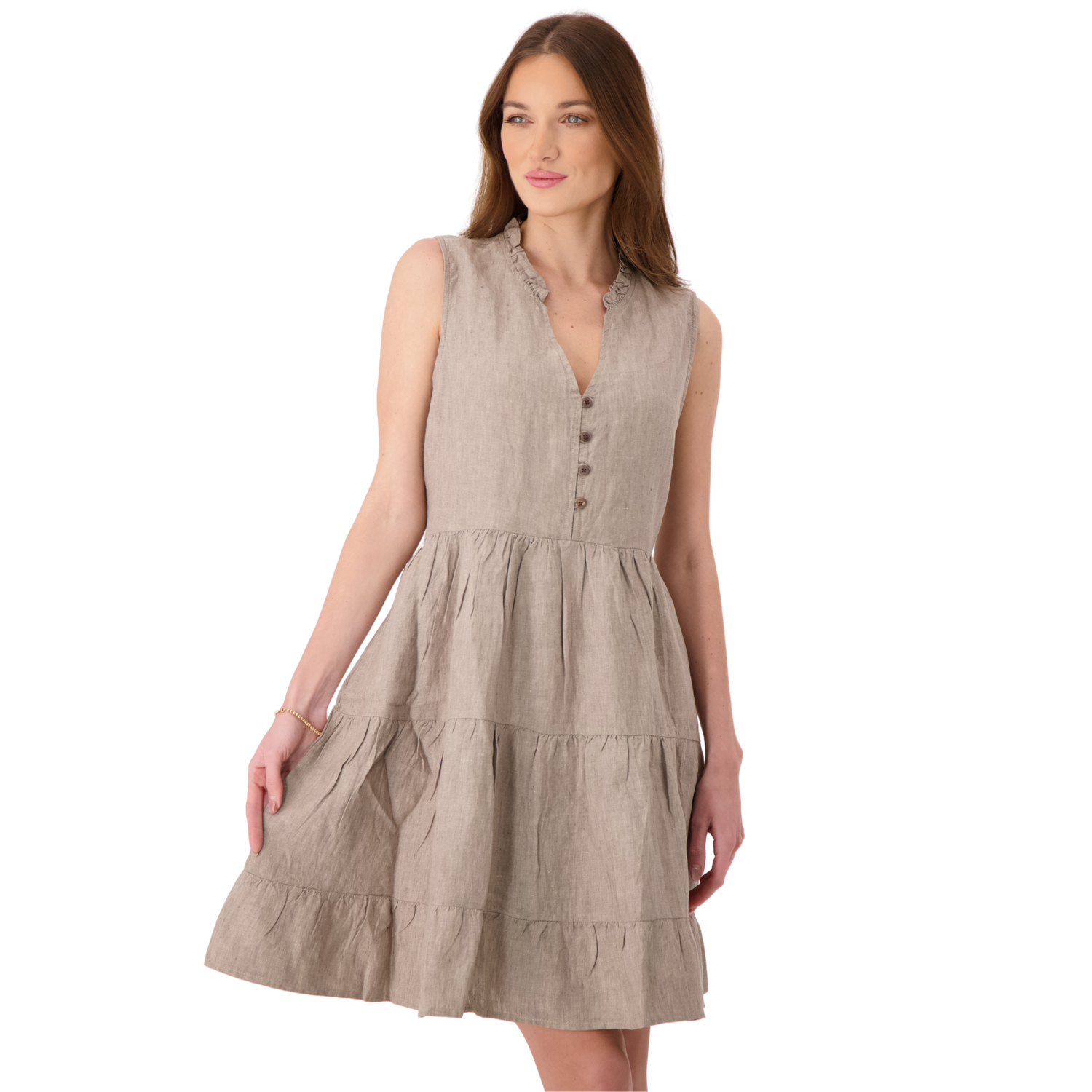 Eleanor Linen Shift dress