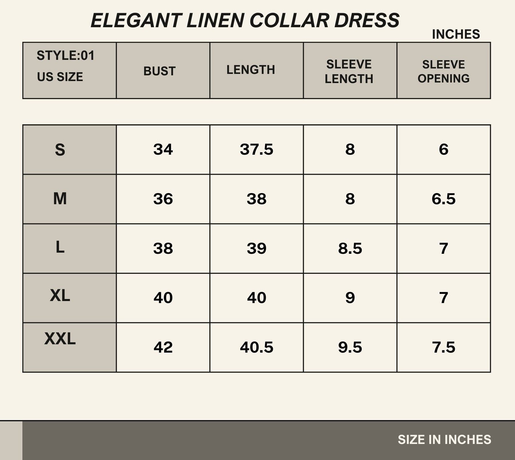 La Terre - Linen Collar dress with Belt