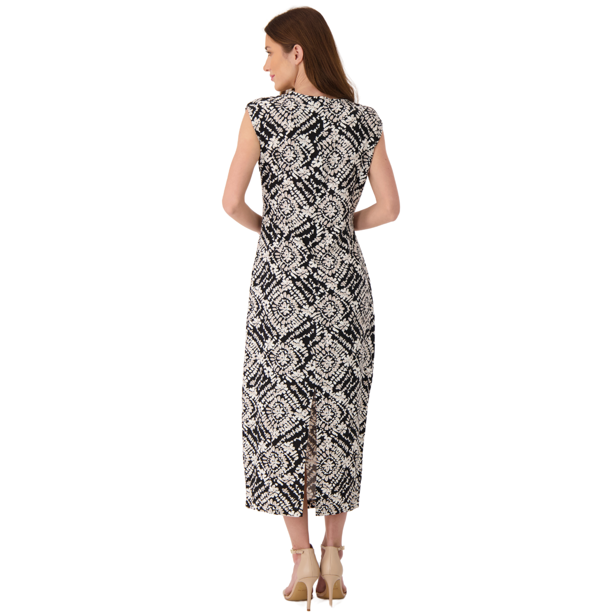 The Amaya Cut-Out Linen Gown