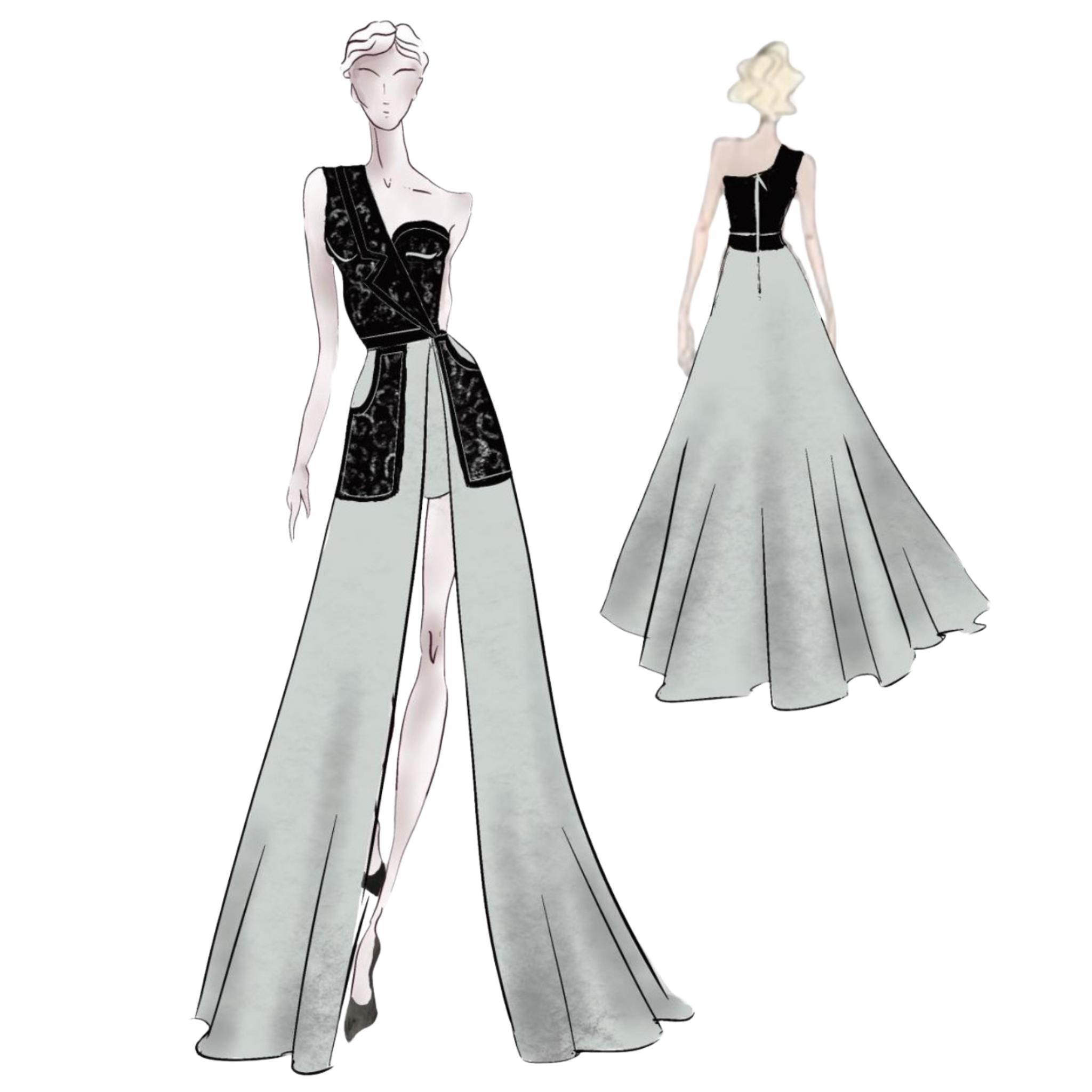 Midnight Tuxedo Elegance