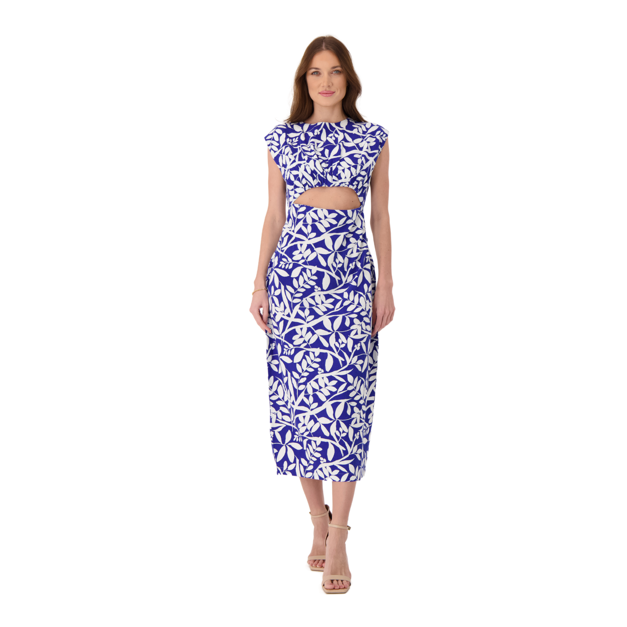 Anna Floral Linen print