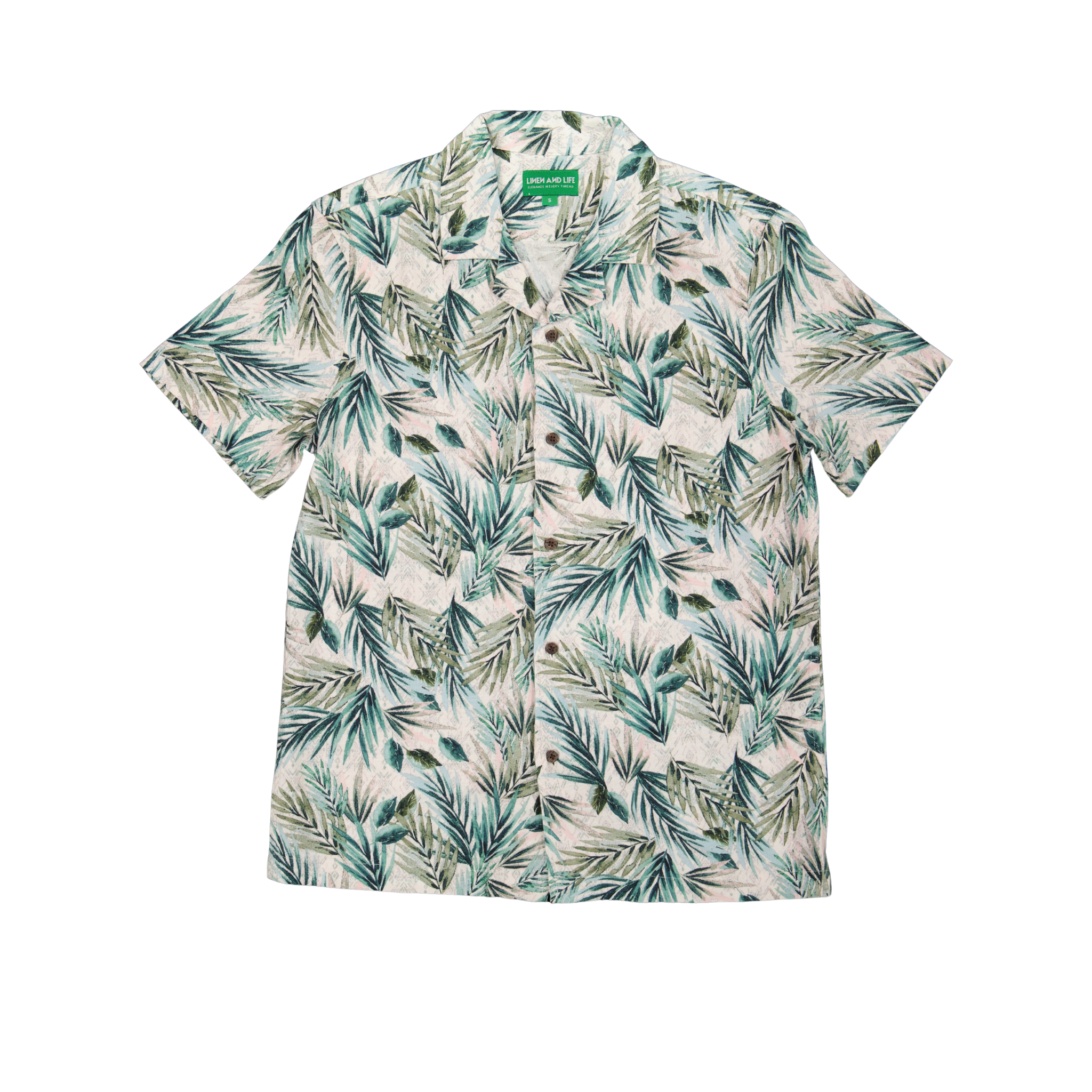 Loon & Leaf Printed Linen