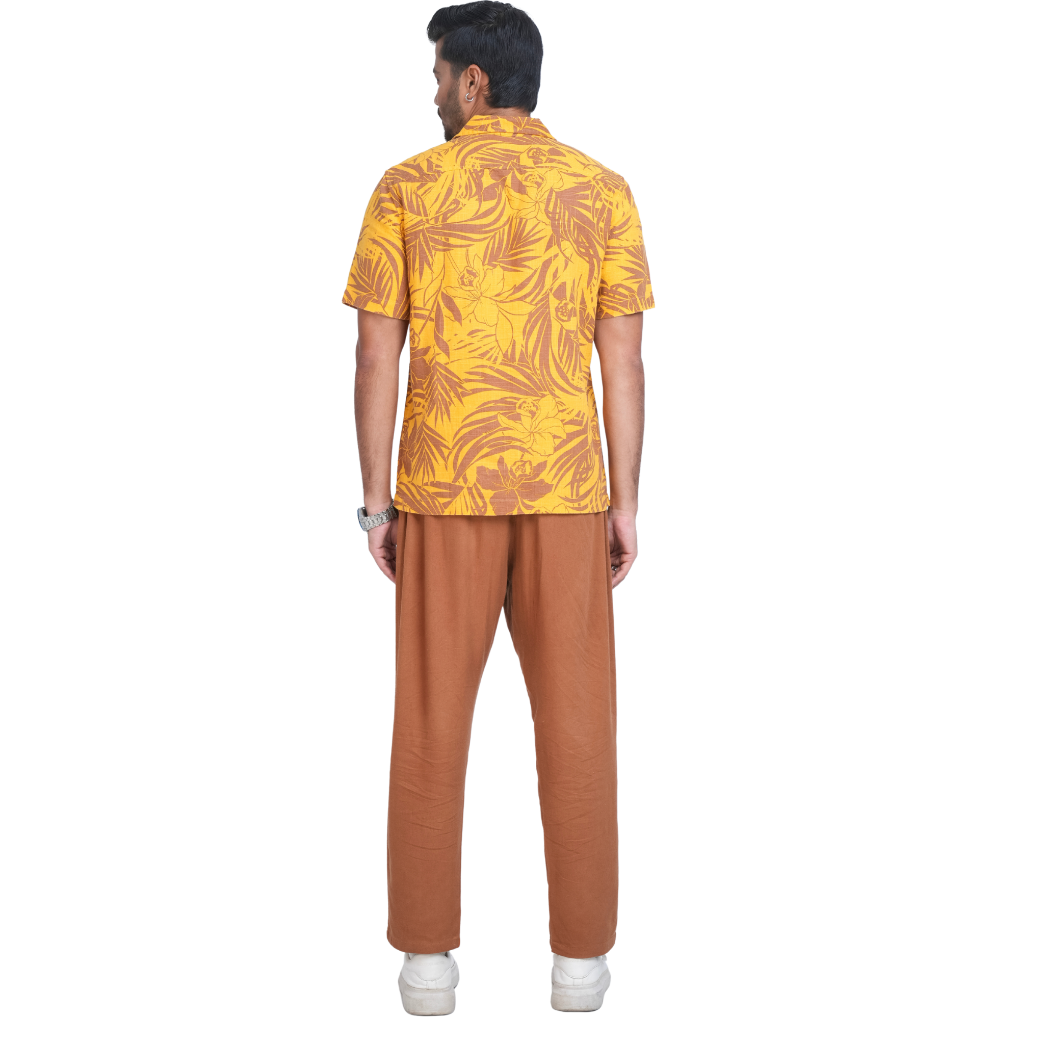 Tropical Linen Men's Shirt